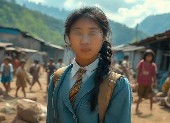 贫困山区孩子的故事实例，大学生贫困生的励志故事