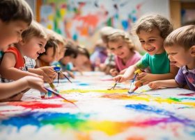 幼儿画画故事大全 - 和画画的故事作文