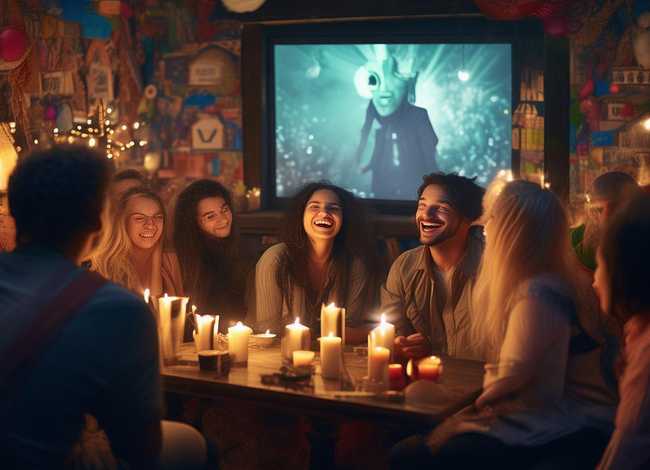 快乐晚会故事视频 - 原创小故事《》