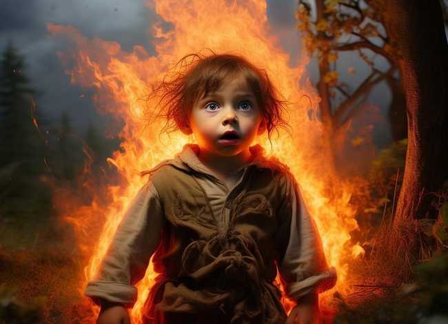 故事书儿童着火了 - 最经典的童话小故事