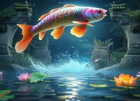 小鲤鱼童话、小鲤鱼跳龙门遇到了什么事情