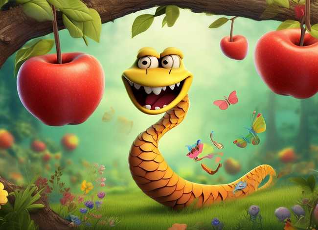 儿童故事大全好饿的小蛇 顾老师推荐绘本(十一)《好饿的小蛇》