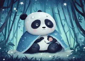 熊猫的故事绘本 - 《睡魔》和大师的童书