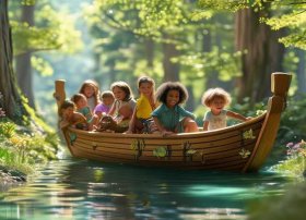 大船的故事3-6岁；森林里的大船告诉我们什么道理