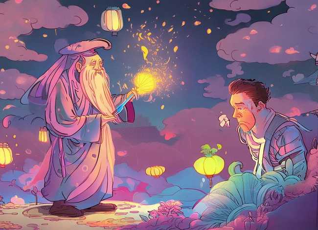 汉钟离十试吕洞宾故事儿童版、神话故事汉钟离十试吕洞宾 吕洞宾成仙的故事