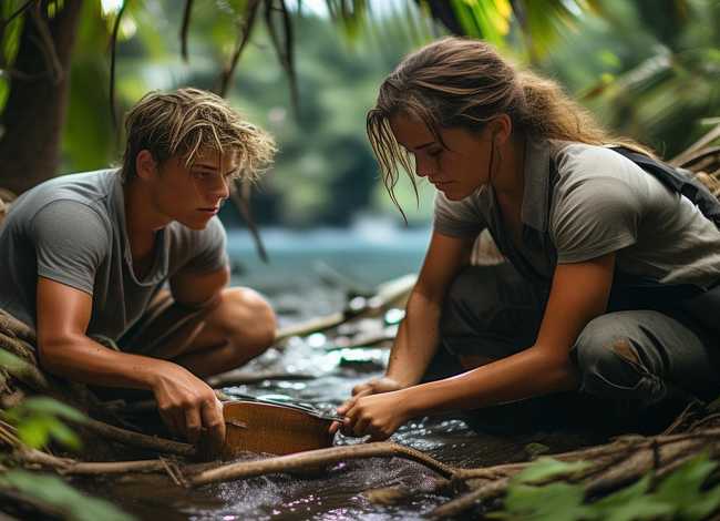 少年与空姐荒岛求生的故事 有没有主角在荒岛上求生的小说