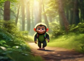 猴子的故事视频；小猴子下山的故事
