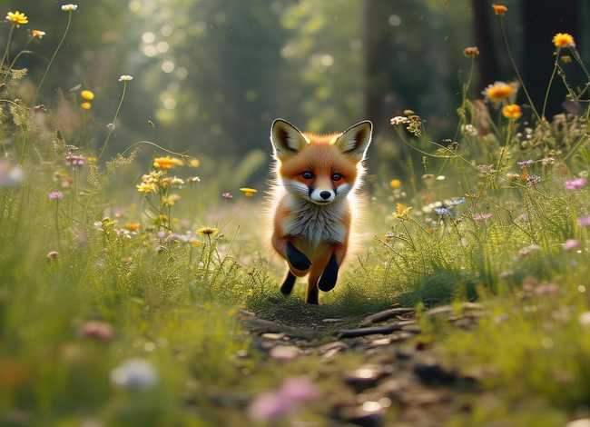 关于狐狸儿童的故事简短 请问-小狐狸的故事主要写了一件什么事