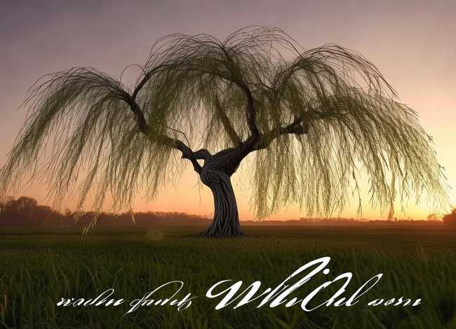 柳树的树木故事、柳树名字的来历