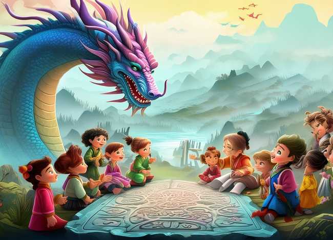 适合儿童的中国神话故事 - 儿童经典神话故事四年级