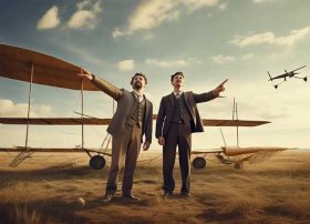 谁发明了飞机的故事、莱特兄弟发明飞机的故事