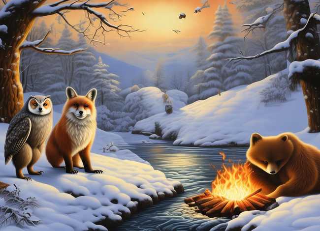 天冷了故事、冬天动物的变化有关的故事有哪些 天冷了故事、冬天动物的变化有关的故事有哪些