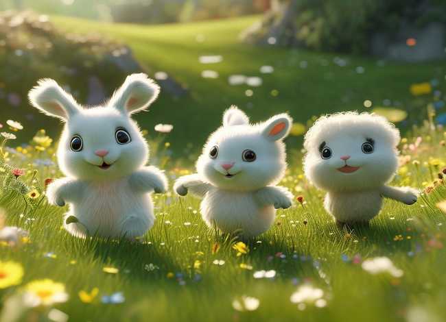 幼儿故事小兔 - 小兔和小羊去郊游的幼儿故事 幼儿故事小兔 - 小兔和小羊去郊游的幼儿故事
