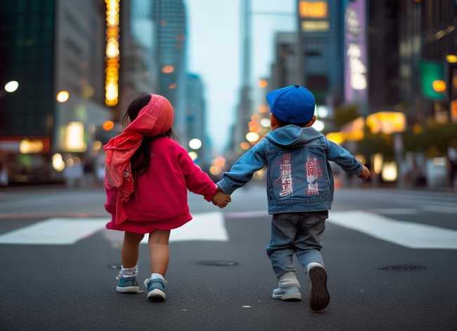 过马路故事视频 - 妞妞蛋蛋过马路剧情简介