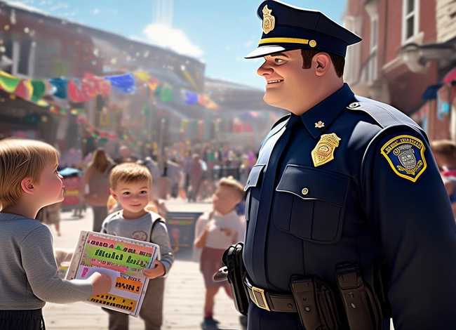 关于警察的故事儿童版 - 有关英雄警察的故事