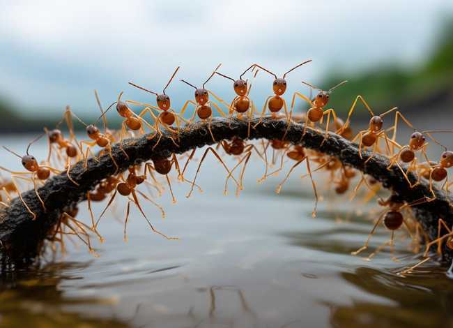 蚂蚁过河的游戏视频、蚂蚁怎么过河