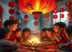 关于除夕的小故事幼儿园；有关民俗的小故事