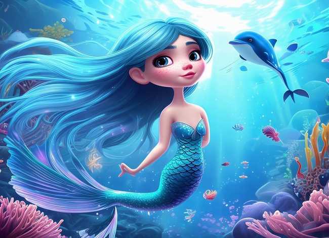 美人鱼故事视频小朋友能看的 - 安徒生童话里的美人鱼故事人物
