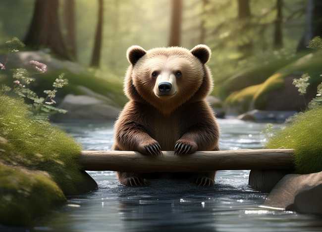 小熊过桥的故事 小熊过桥明白了什么道理 小熊过桥的故事 小熊过桥明白了什么道理
