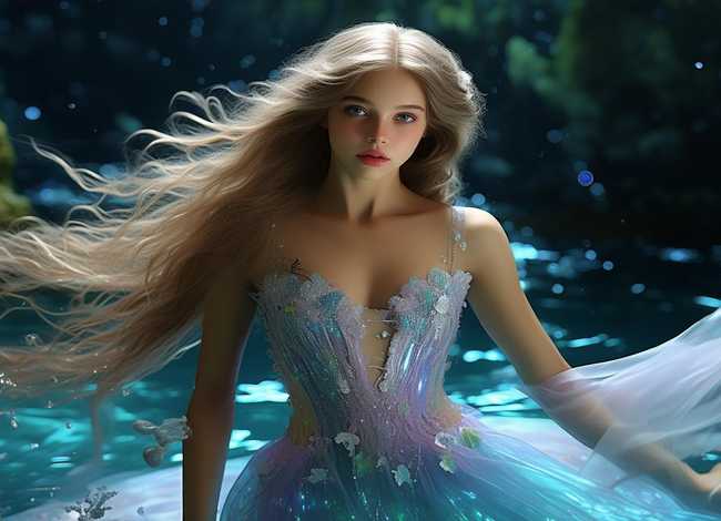 美人鱼儿童故事 - 童话故事人鱼公主