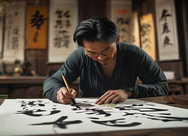 欧阳询练字的故事；中国古代书法家的故事