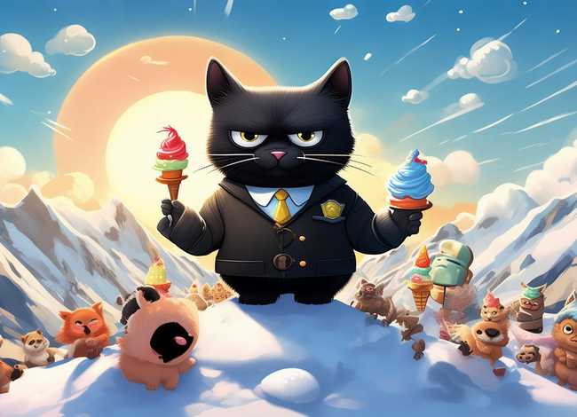 黑猫警长儿歌免费听 甜筒儿歌-黑猫警长