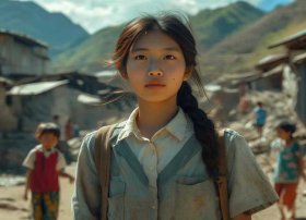 贫困山区孩子的故事实例，大学生贫困生的励志故事