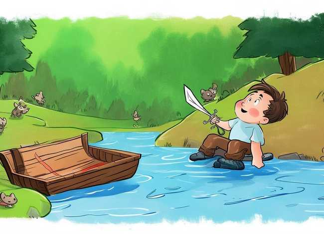 刻舟求剑寓言故事儿童版 儿童寓言故事