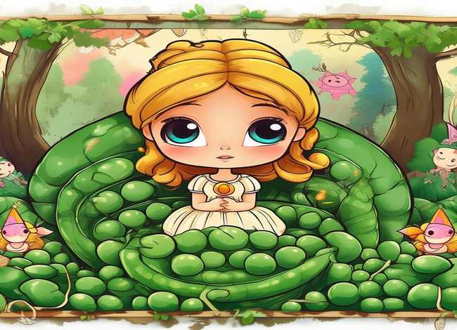 儿童故事简笔画、安徒生童话的宣传海报小学生版-简笔画安徒生童话故事豌豆公主 儿童故事简笔画、安徒生童话的宣传海报小学生版-简笔画安徒生童话故事豌豆公主