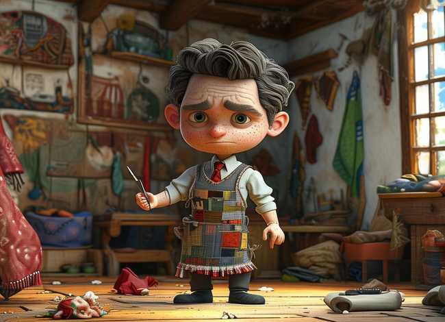 小裁缝的故事下 - 勇敢的小裁缝的故事 小裁缝的故事下 - 勇敢的小裁缝的故事