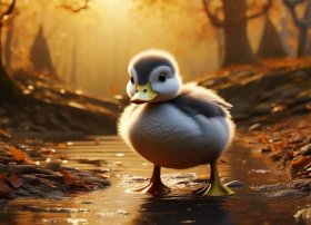 故事情节绘画，安徒生的故事丑小鸭怎么画