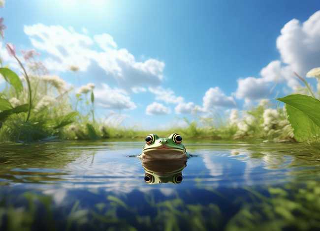 井底之蛙故事完整版 - 井底之蛙童话故事