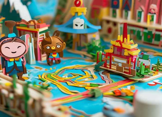 立体故事手工作品、《西游记》立体书手工制作超简单