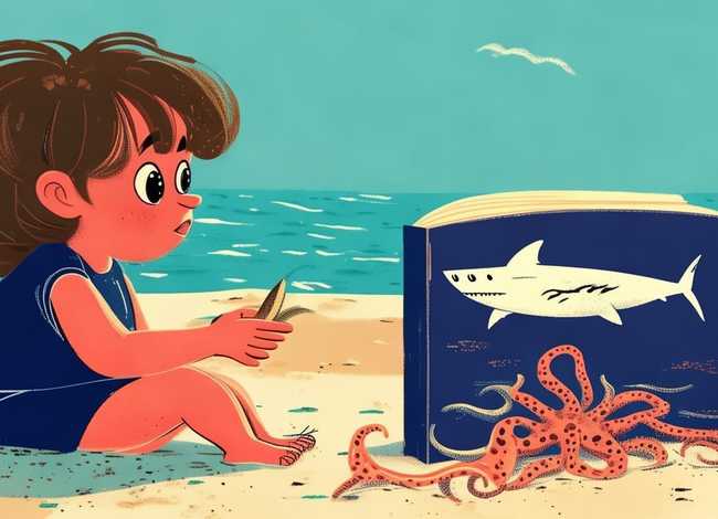 给小朋友讲大鲨鱼的故事、自私的章鱼睡前故事