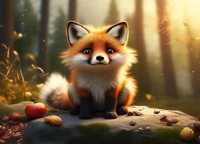 小不点儿故事告诉我们什么道理(睡前童话故事-贪吃的小狐狸) 小不点儿故事告诉我们什么道理(睡前童话故事-贪吃的小狐狸)