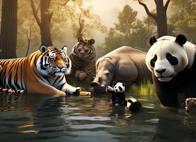 meettheanimals绘本下载、关于 濒临灭绝的动物英语作文