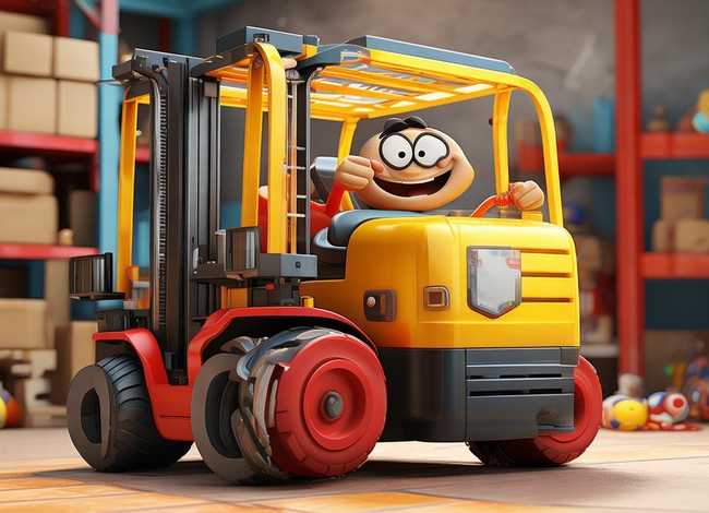 叉车儿童动画，动画片拖车汤姆里叉车叫什么