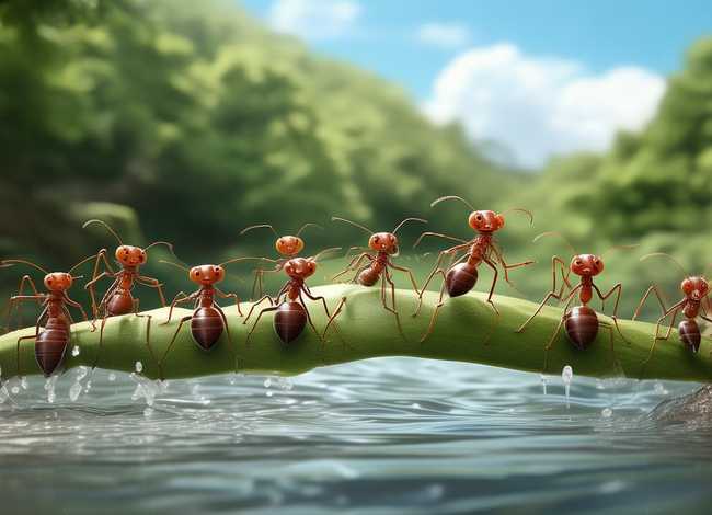 三年级上册蚂蚁过河续写故事 - 小学二年级续写作文范文