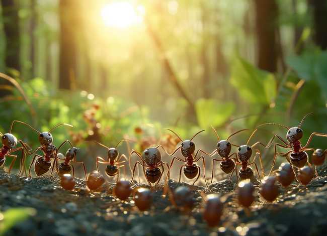 儿童故事蚂蚁搬家的故事、蚂蚁搬家知道了什么道理