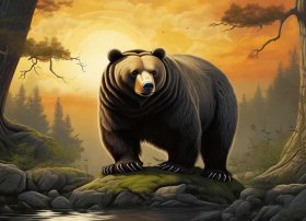 听熊的故事，最后的一只熊