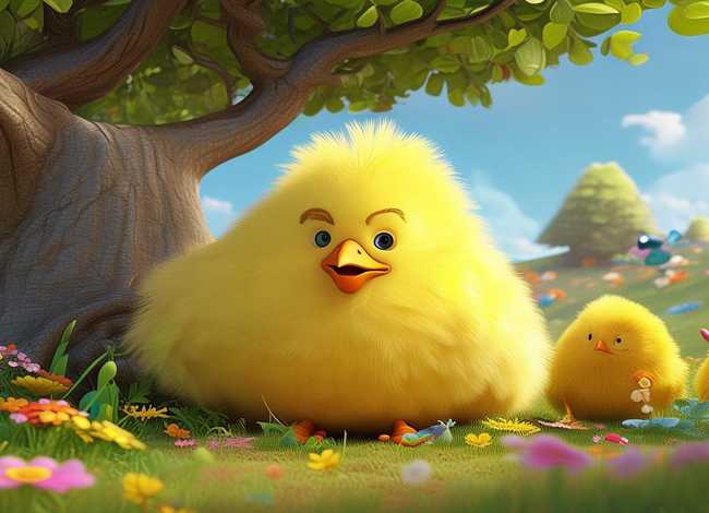 小鸡的故事完整版；懒惰的小鸡的童话故事