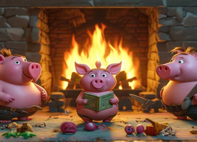 儿童故事阅读心得简短（三只小猪300字阅读心得范文）