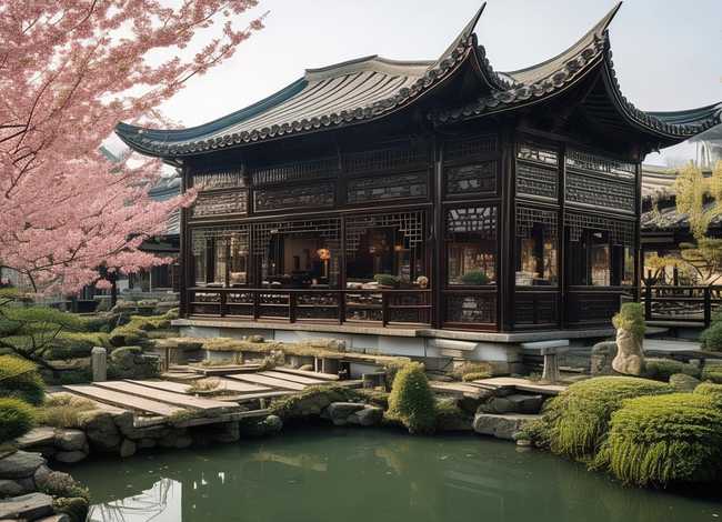 春天故事概念餐厅；著名餐饮建筑有哪些