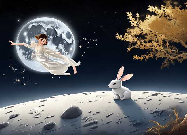 嫦娥奔月的故事儿童版在线听；嫦娥奔月是什么意思