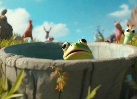 井底之蛙的故事儿童表演 井底之蛙寓言简短故事