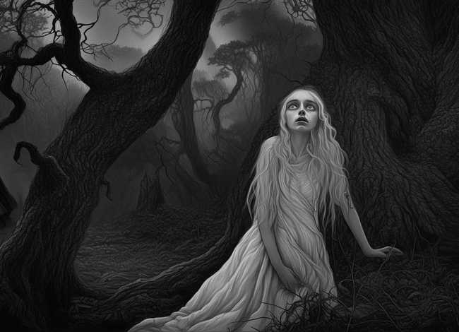 白雪故事原版；白雪公主的黑童话版故事是什么样的