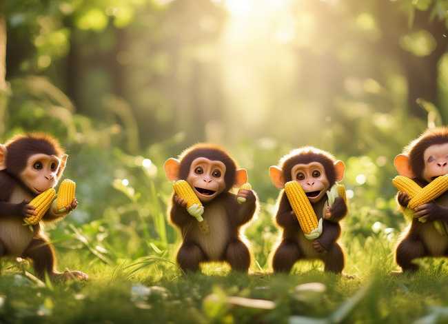 猴子掰玉米的故事在线听 猴子掰玉米的故事告诉什么道理 猴子掰玉米的原文