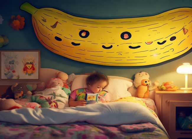 超大的香蕉儿童睡前故事，睡前温馨儿童故事