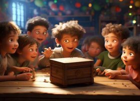 关于盒子的儿童故事（以盒子为题编一个故事）