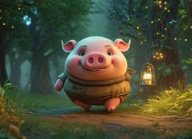 小猪唏哩呼噜故事；小猪稀里呼噜的经历